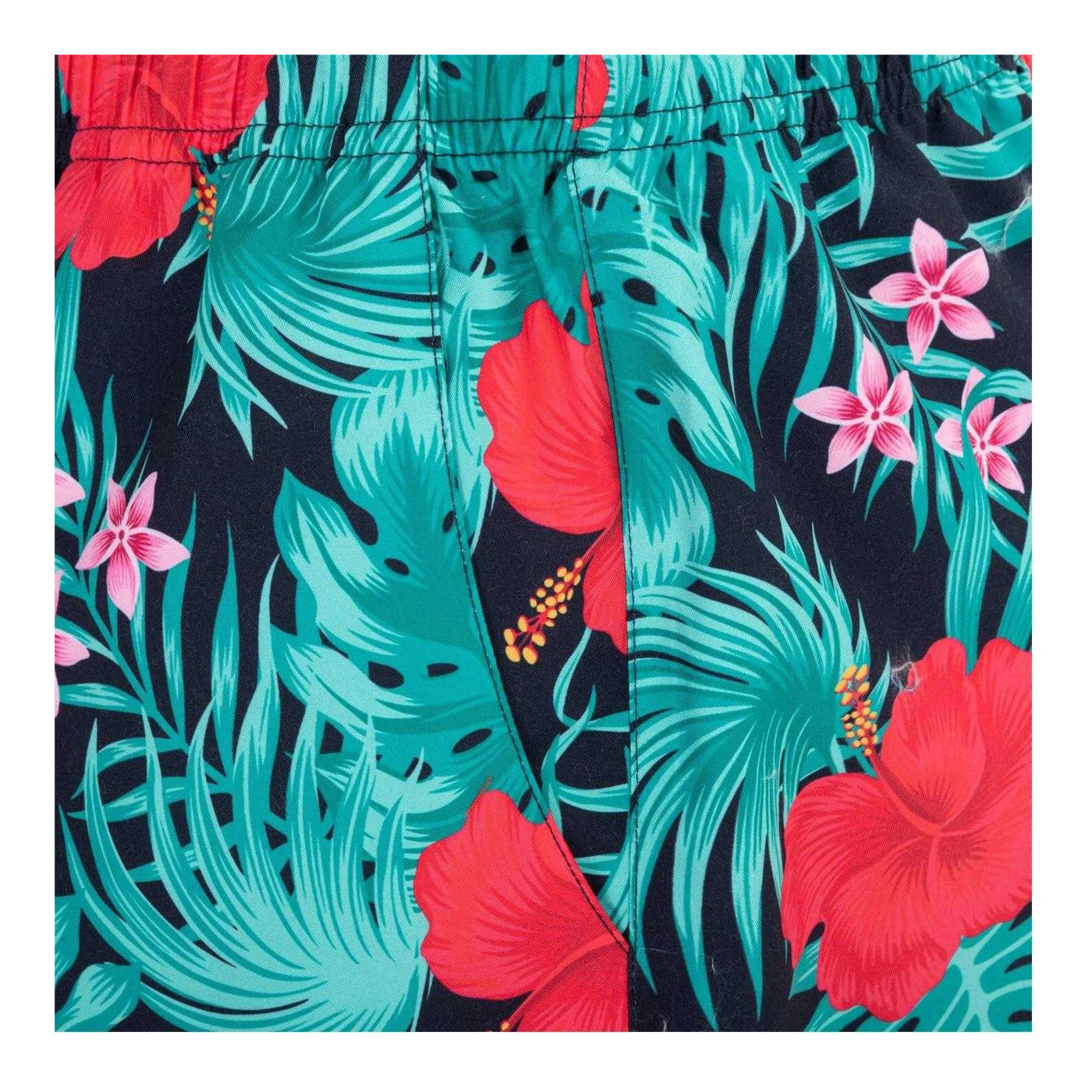 Mulberry - Pack Shot - Hot Tuna Mens Tropical Floral Swim Shorts
