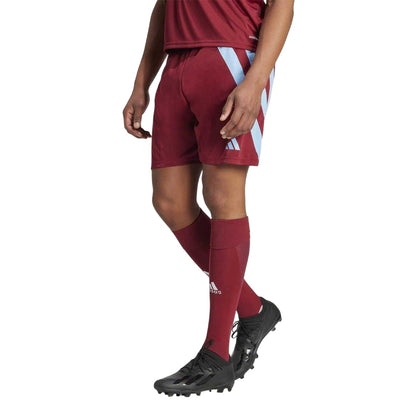 Burgundy-Blue - Lifestyle - Adidas Mens Fortore 23 Regular Football Shorts