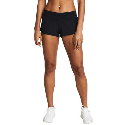 Black - Lifestyle - Under Armour Womens-Ladies Launch Pro Relaxed Fit Running Shorts