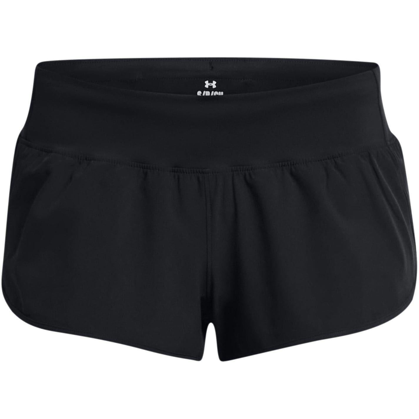 Black - Front - Under Armour Womens-Ladies Launch Pro Relaxed Fit Running Shorts