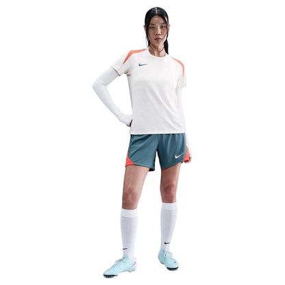 Blue-Orange - Pack Shot - Nike Womens-Ladies Strike Football Shorts