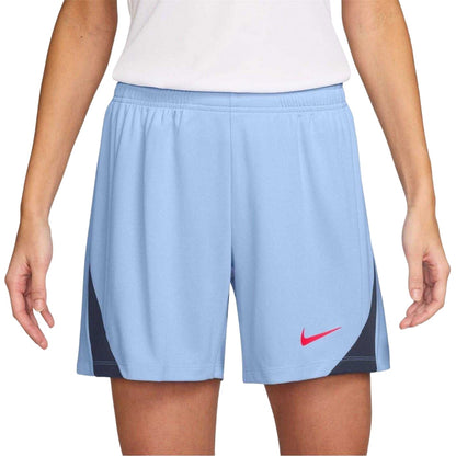 Blue-Grey - Front - Nike Womens-Ladies Strike Football Shorts