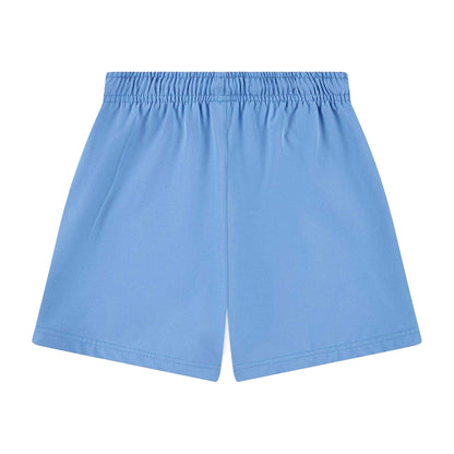 University Blue - Back - Nike Boys Air Jordan Fleece Regular Shorts