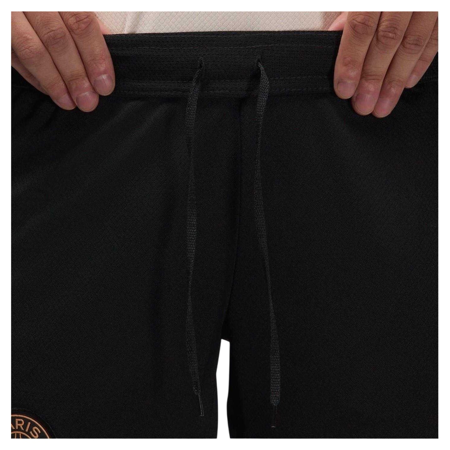 Black - Side - Nike Womens-Ladies Strike Paris Saint Germain FC Third Shorts