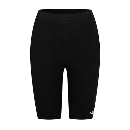 Black - Front - Vans Womens-Ladies Flying Legging Shorts