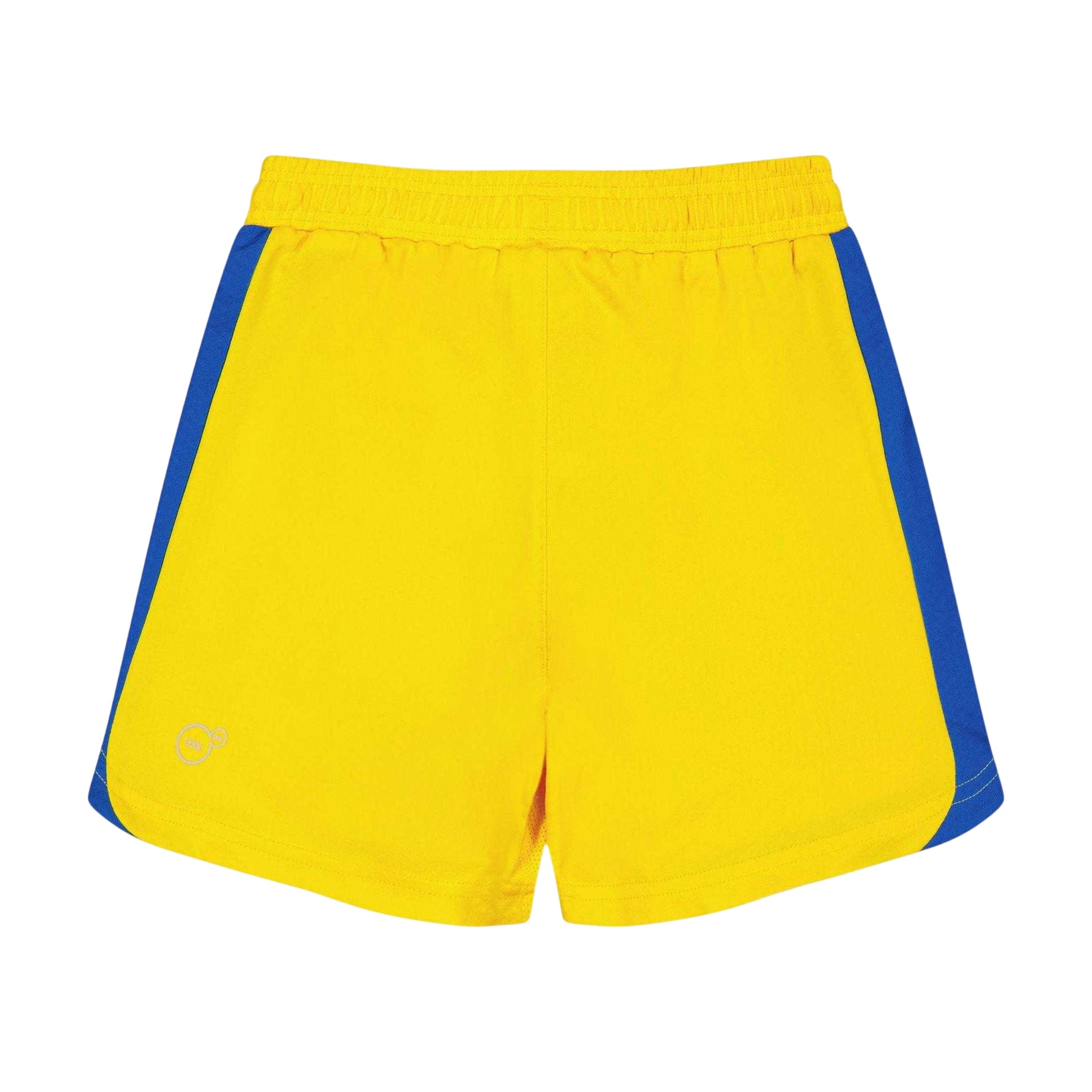 Yellow - Back - Puma Childrens-Kids Evo Shorts