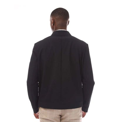 Dark Blue - Back - Hugo Mens Hellys Slim Overshirt