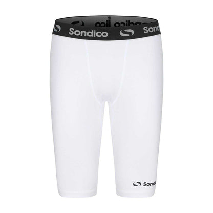 White - Front - Sondico Mens Core 9 Compression Shorts