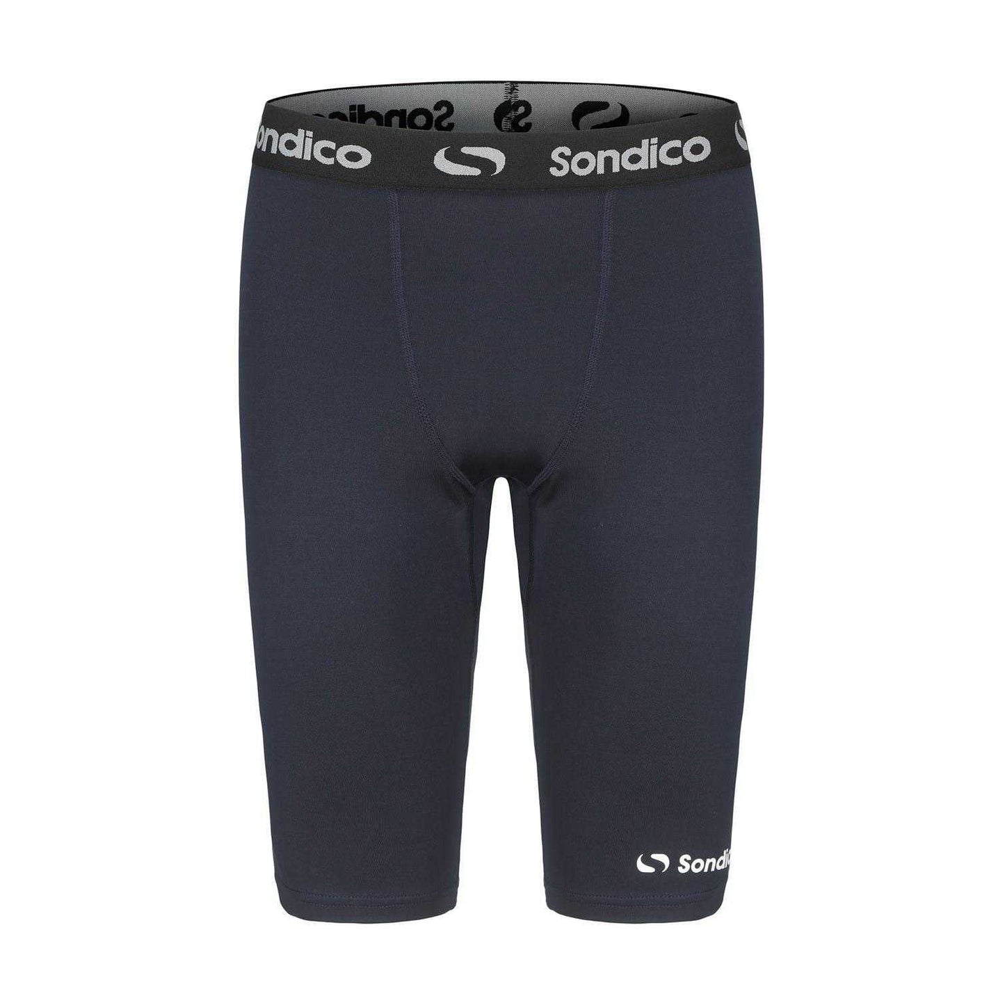 Navy - Front - Sondico Mens Core 9 Compression Shorts