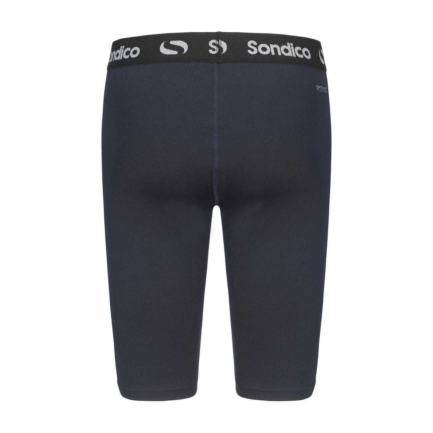Navy - Back - Sondico Mens Core 9 Compression Shorts