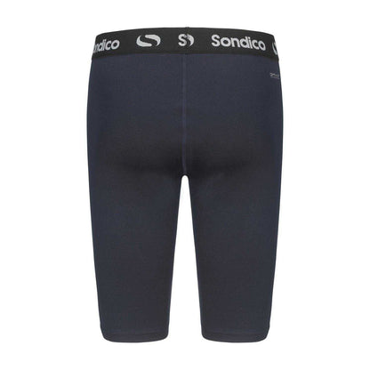 Navy - Back - Sondico Mens Core 9 Compression Shorts