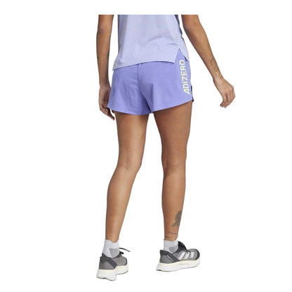 Cobalt Blue - Back - Adidas Womens-Ladies Adizero Running Shorts