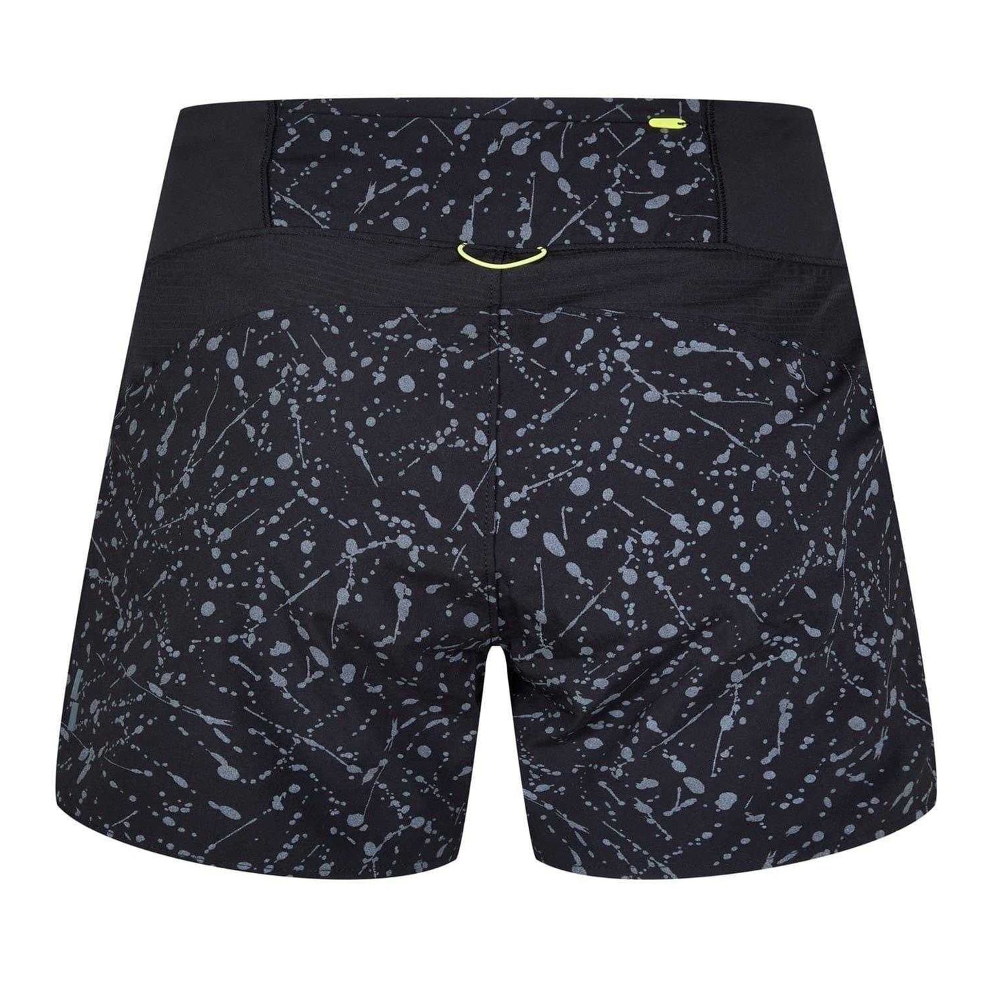 Reflective Black Print - Back - The North Face Womens-Ladies Sunriser Slim Running Shorts