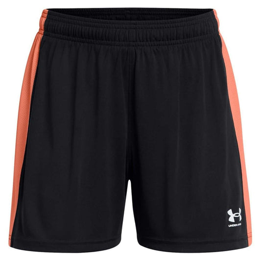 Black - Front - Under Armour Womens-Ladies Football Shorts