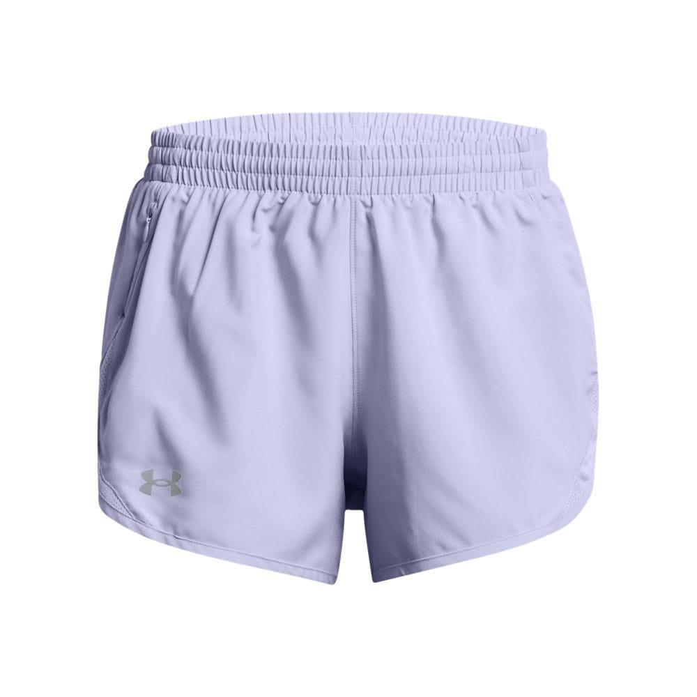 Purple - Front - Under Armour Womens-Ladies Fly By Shorts