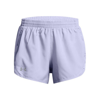 Purple - Front - Under Armour Womens-Ladies Fly By Shorts