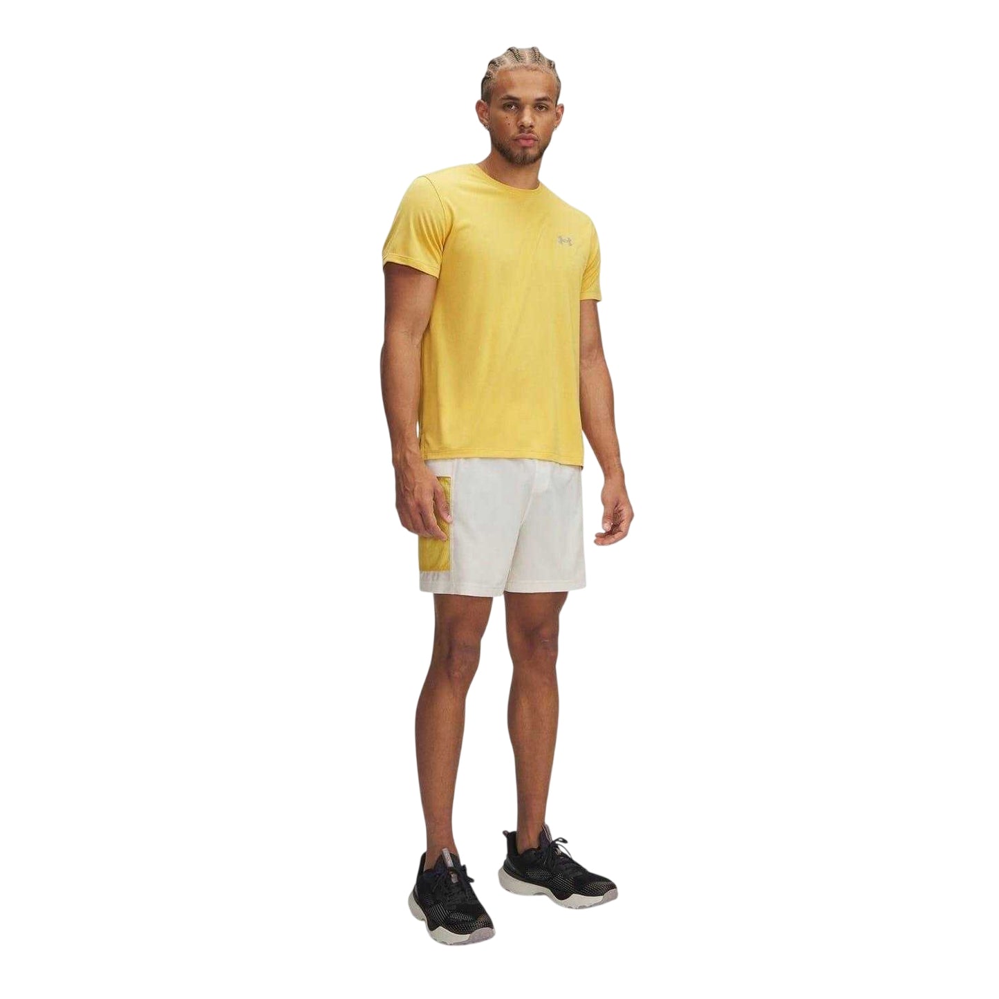 Brown - Lifestyle - Under Armour Mens Colour Block Running Shorts