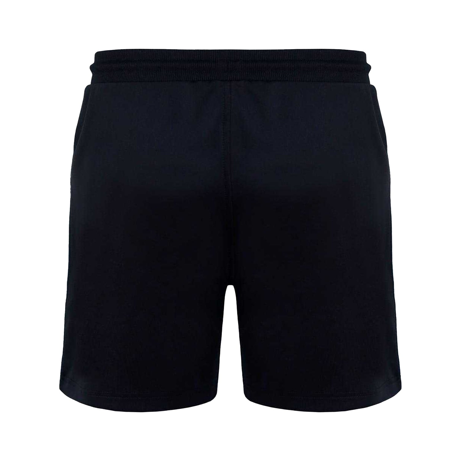 Black - Back - Lonsdale Mens Woven Track Shorts