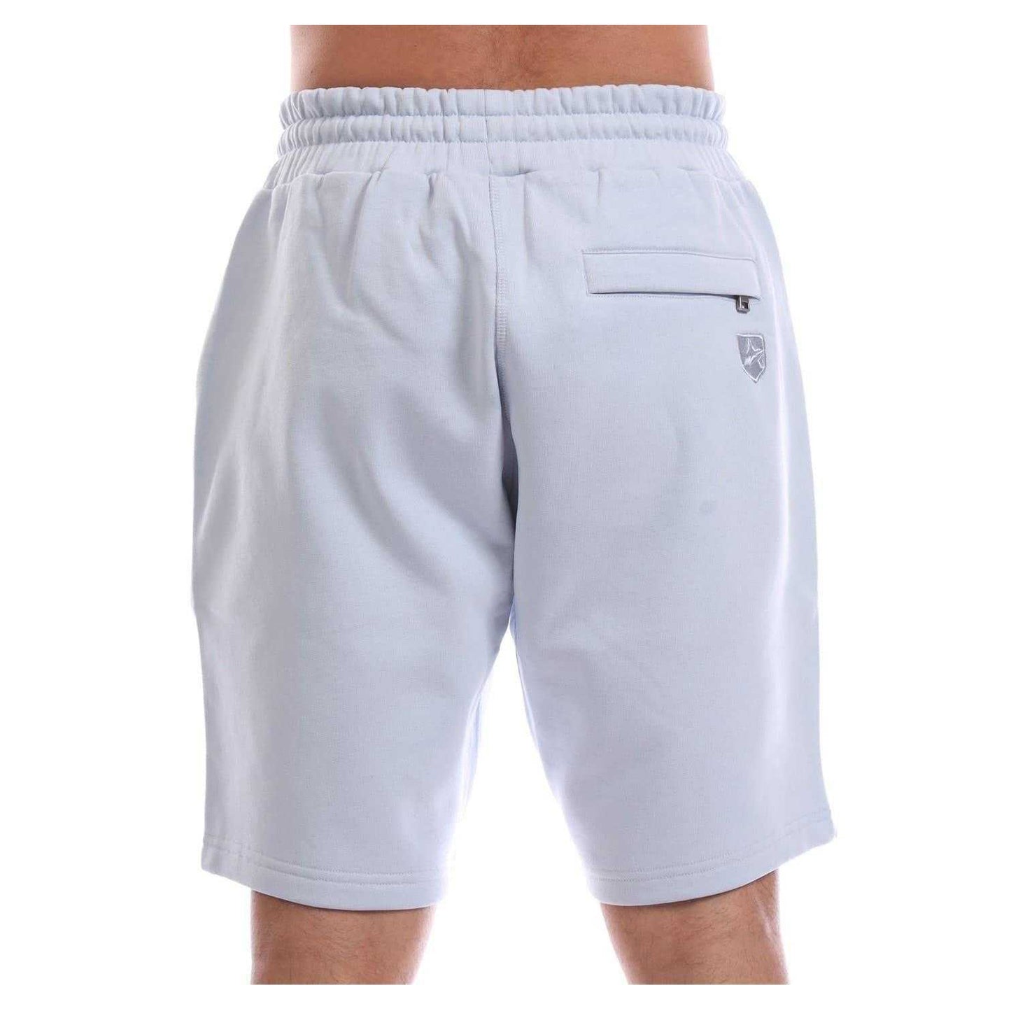 Sky Blue - Back - Avirex Mens Fleece Sweat Shorts