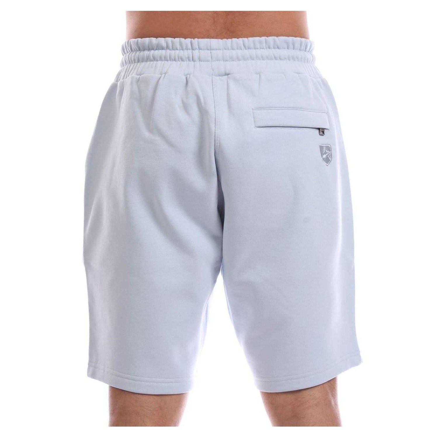 Sky Blue - Back - Avirex Mens Fleece Sweat Shorts