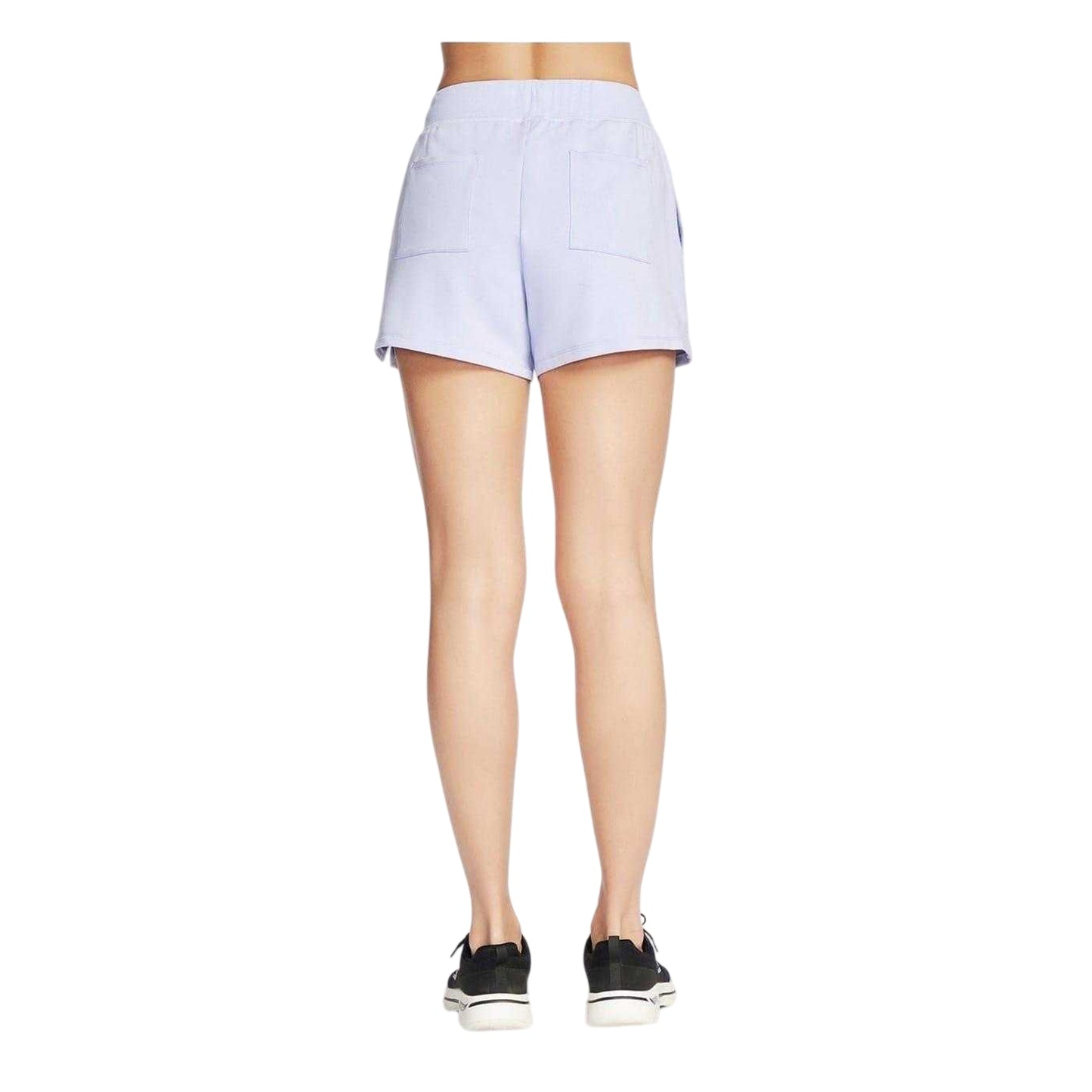 Lavender Purple-Pinky Purple - Back - Skechers Womens-Ladies Plain Shorts