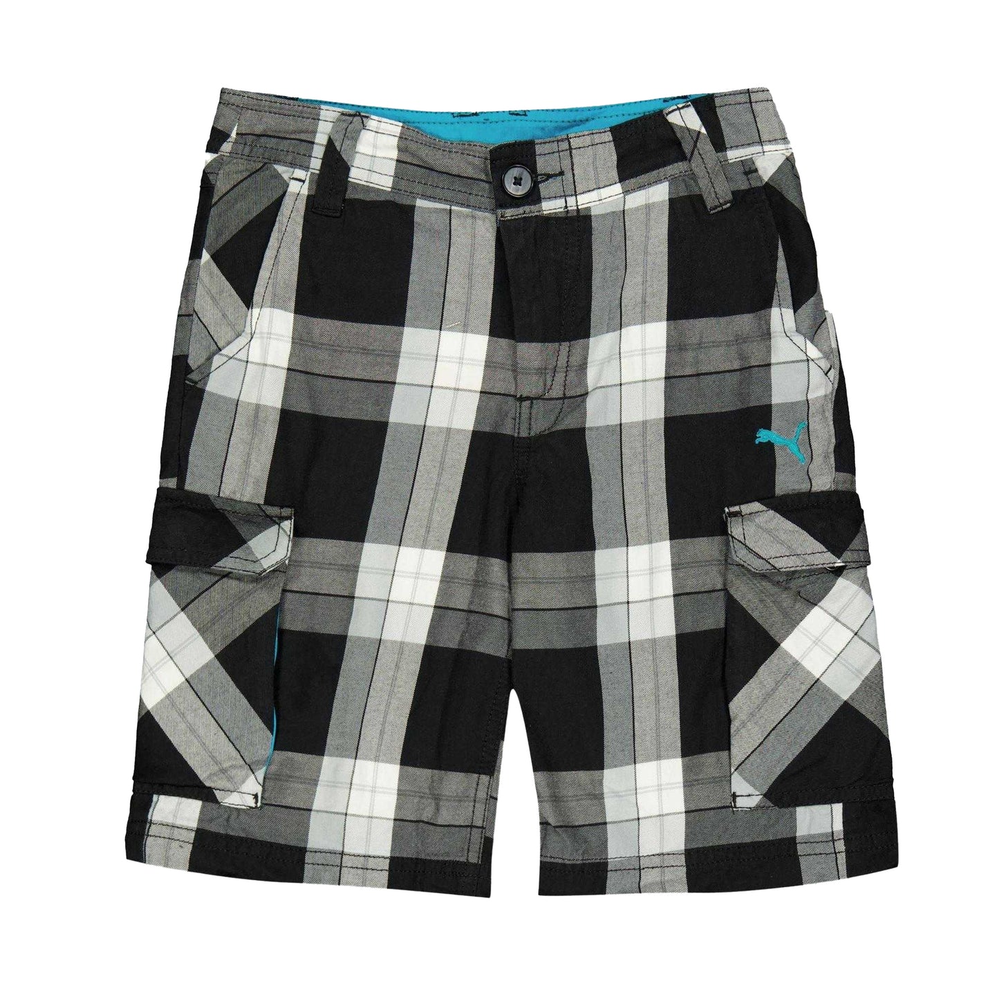 Green - Front - Puma Boys Cargo Shorts