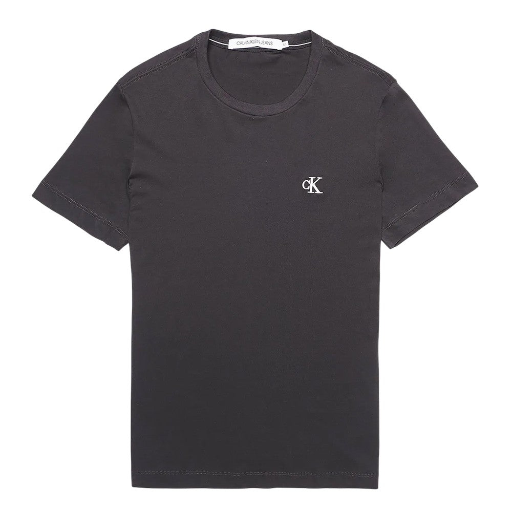 Black - Front - Calvin Klein Mens Essential Organic Cotton Slim T-Shirt
