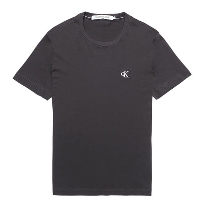 Black - Front - Calvin Klein Mens Essential Organic Cotton Slim T-Shirt