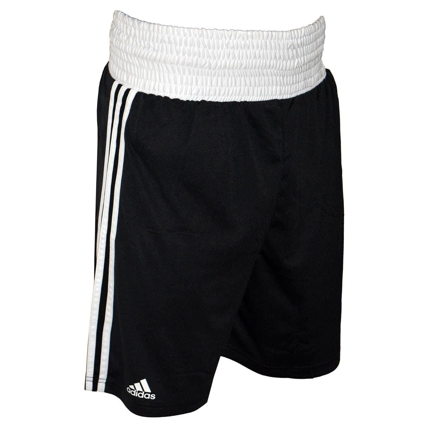 Black - Front - Adidas Mens Climalite Boxing Shorts