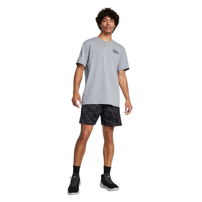 Black-Grey - Lifestyle - Under Armour Unisex Adult Curry Shorts