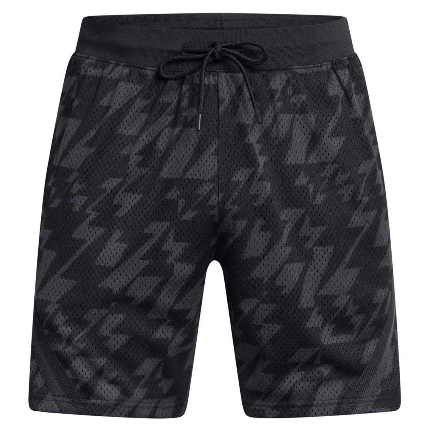 Black-Grey - Front - Under Armour Unisex Adult Curry Shorts
