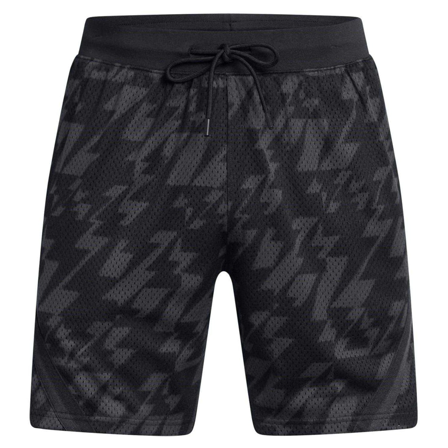 Black-Grey - Front - Under Armour Unisex Adult Curry Shorts