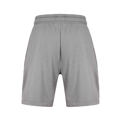 Medium Grey - Back - Hugo Mens Sporty Cotton Shorts