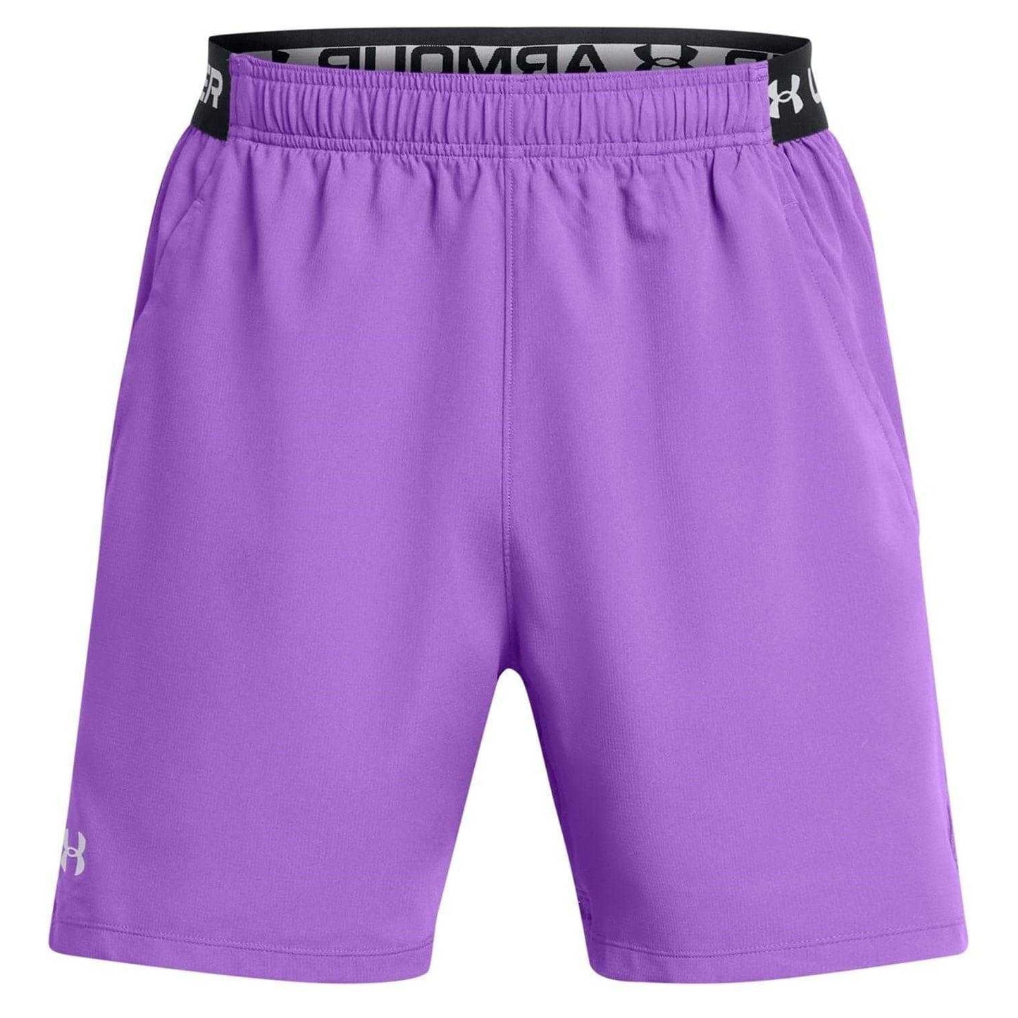 Purple - Front - Under Armour Mens Vanish Shorts