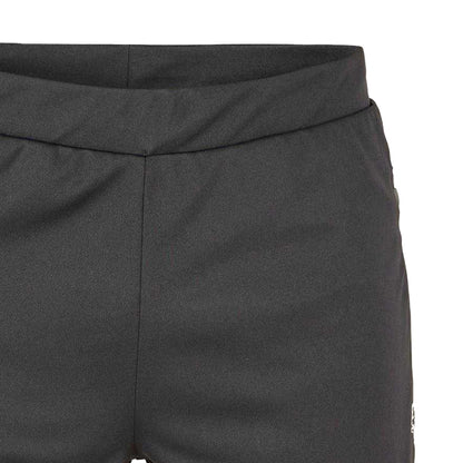 Jet Black - Back - Luke Mens Zip Pocket Slim Shorts