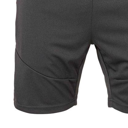 Jet Black - Side - Luke Mens Zip Pocket Slim Shorts