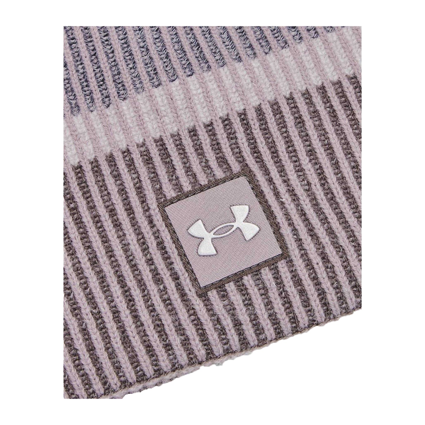 Grey - Back - Under Armour Unisex Adult Reflective Running Beanie