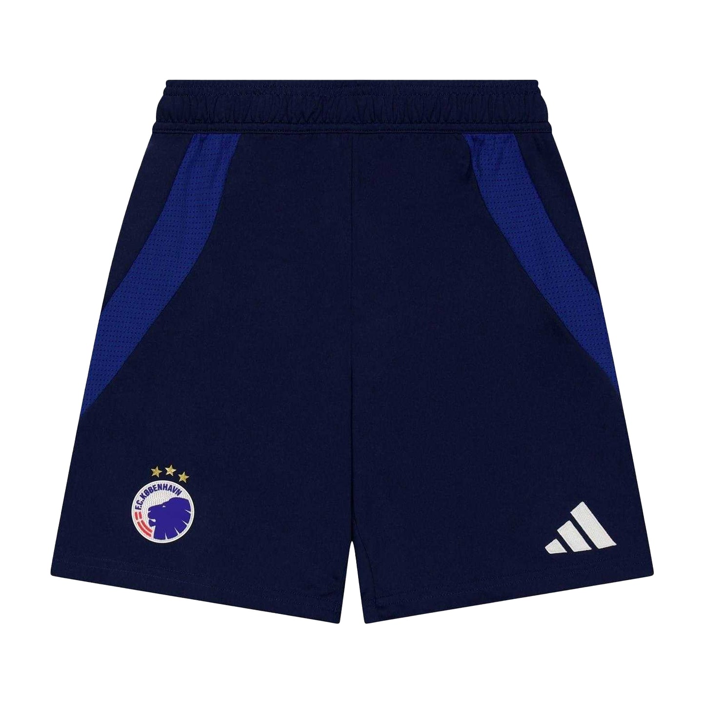 Blue - Front - Adidas Childrens-Kids 2024-2025 F.C. Copenhagen Football Shorts