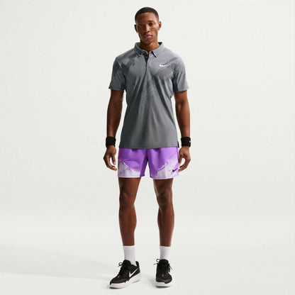 Violet-Black - Lifestyle - Nike Mens Court Shorts