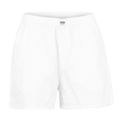 White - Front - Vans Womens-Ladies Alicia Shorts