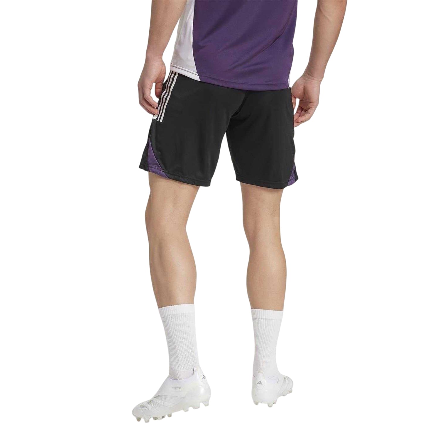 Black - Back - Adidas Mens 2025-2026 Manchester United FC Training Shorts