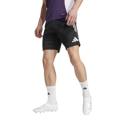 Black - Side - Adidas Mens 2025-2026 Manchester United FC Training Shorts
