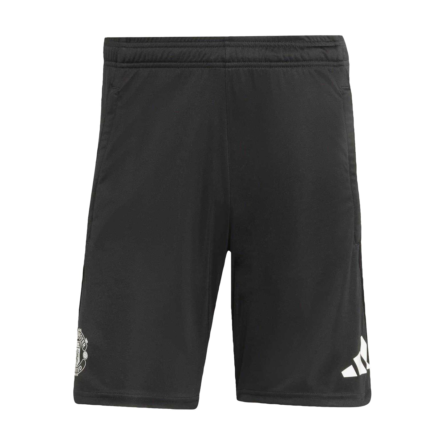 Black - Front - Adidas Mens 2025-2026 Manchester United FC Training Shorts