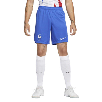 Blue - Side - Nike Mens 2022-2023 France Football Shorts