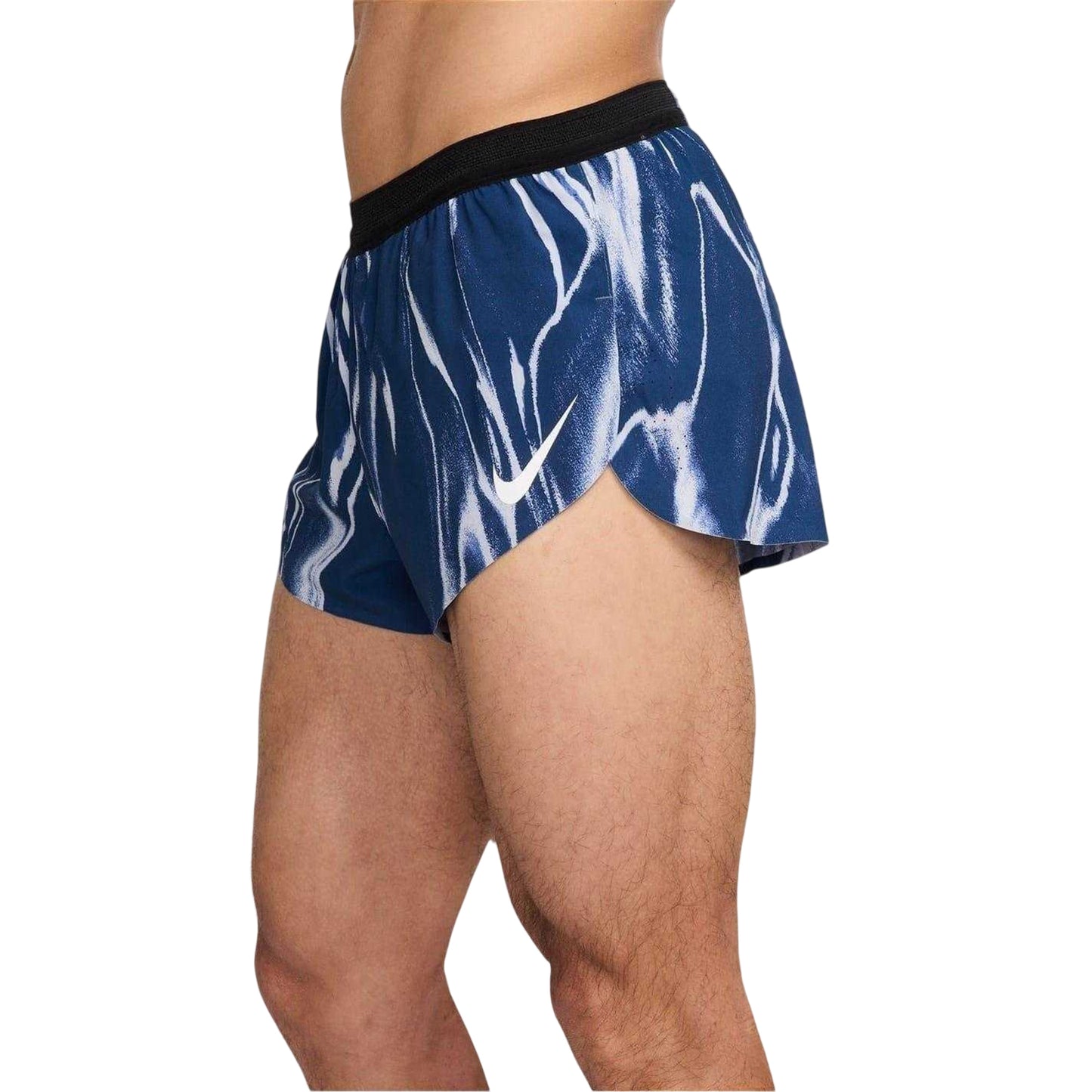Coastal Blue - Side - Nike Mens Aeroswift Running Shorts