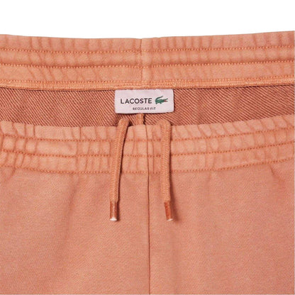 Latte - Side - Lacoste Mens Fleece Sweat Shorts