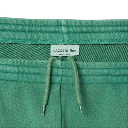 Green - Side - Lacoste Mens Fleece Sweat Shorts