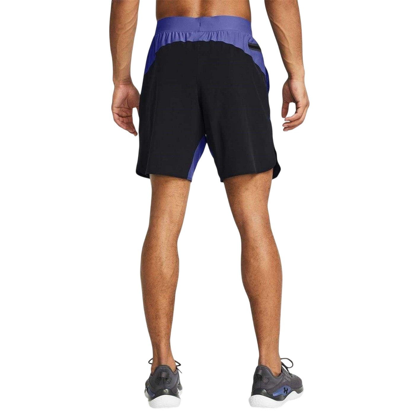 Purple - Back - Under Armour Mens Elite Shorts