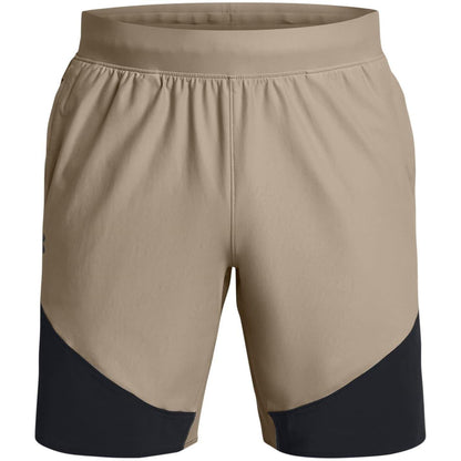 Brown - Front - Under Armour Mens Elite Shorts