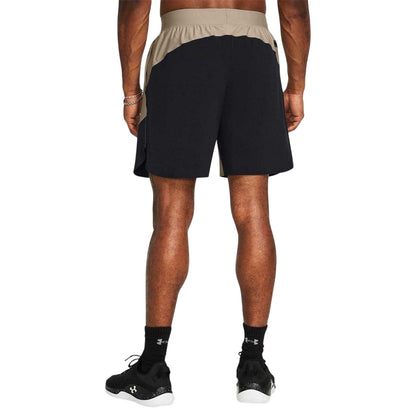 Brown - Pack Shot - Under Armour Mens Elite Shorts